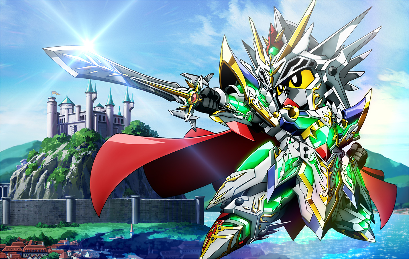 SD GUNDAM WORLD HEROES: LEGENDA DRAGON KNIGHT, GUNDAM.INFO